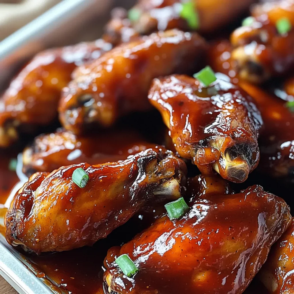 SUPER BOWL Sticky BBQ Chicken Wings (Ultimate Game Day Wings)