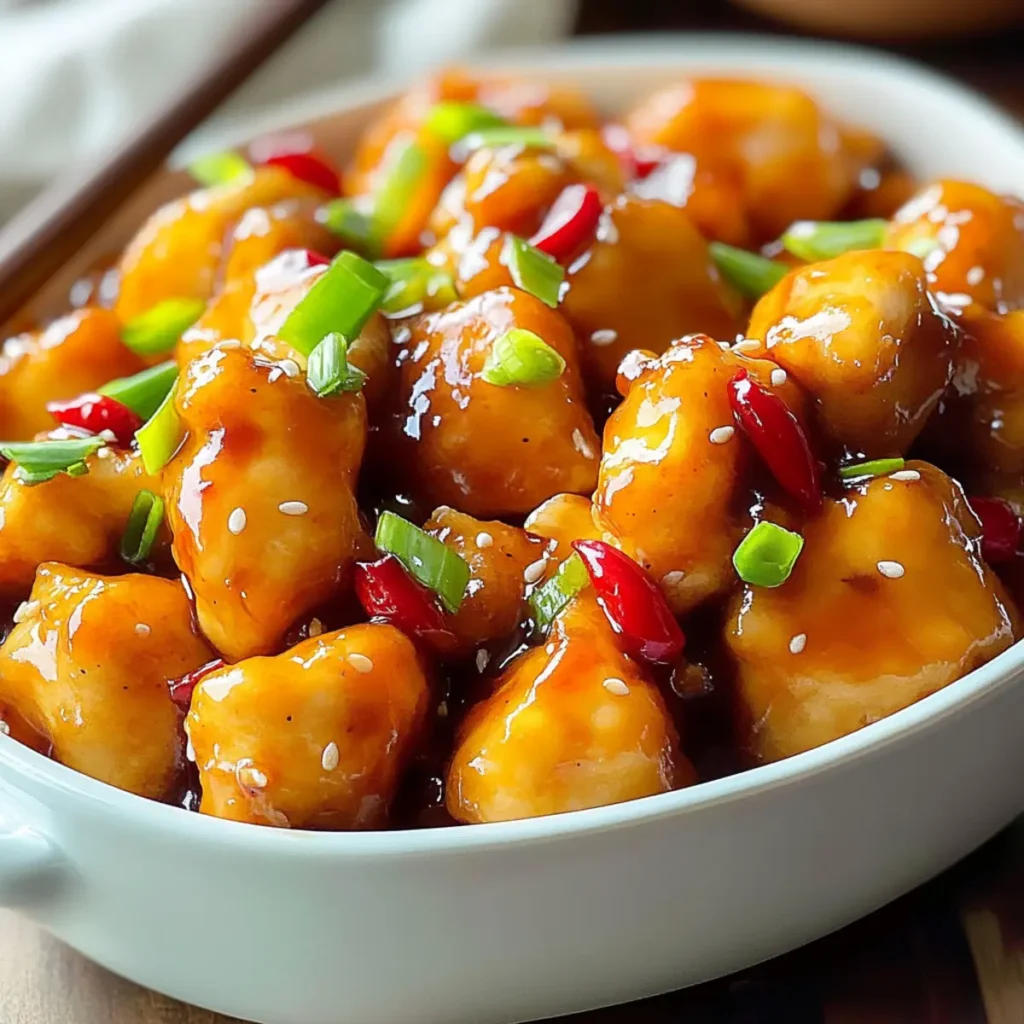 Baked Sweet and Sour Chicken