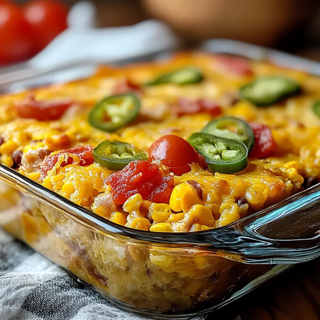 Mexican Cornbread Casserole