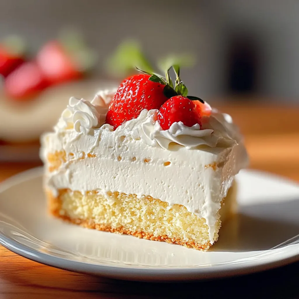 Tres Leches Cake