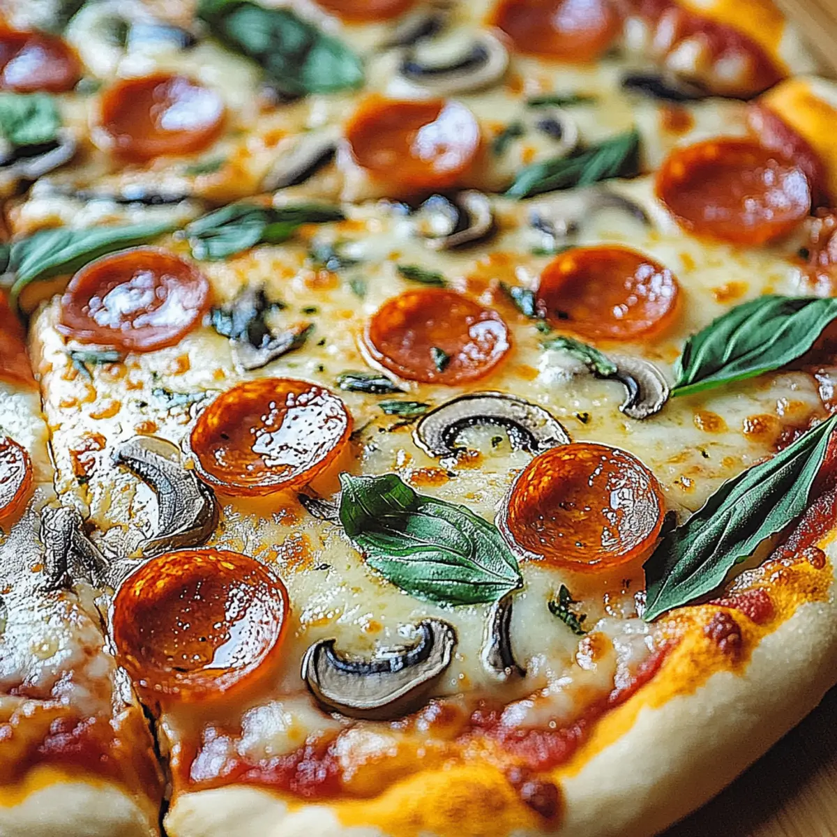 Homemade Pizza & Pizza Dough