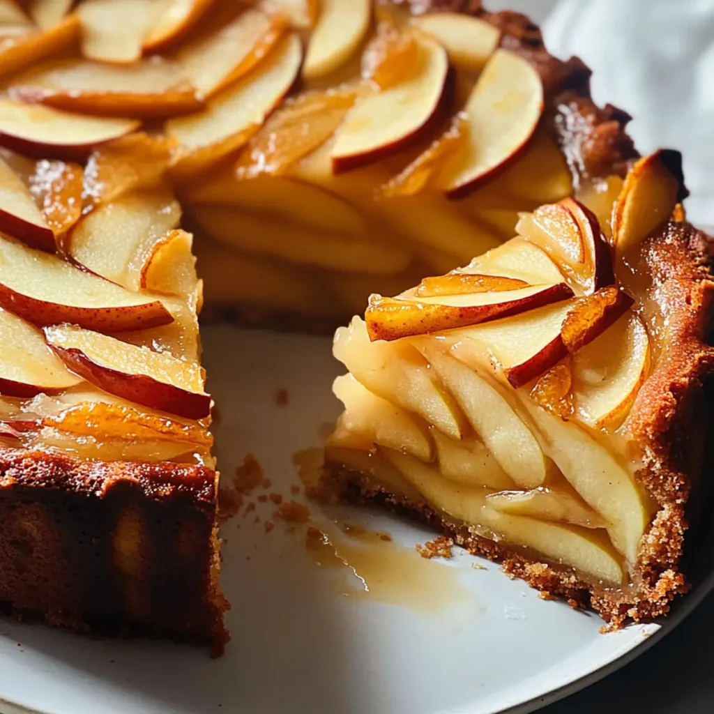 Invisible Apple Cake
