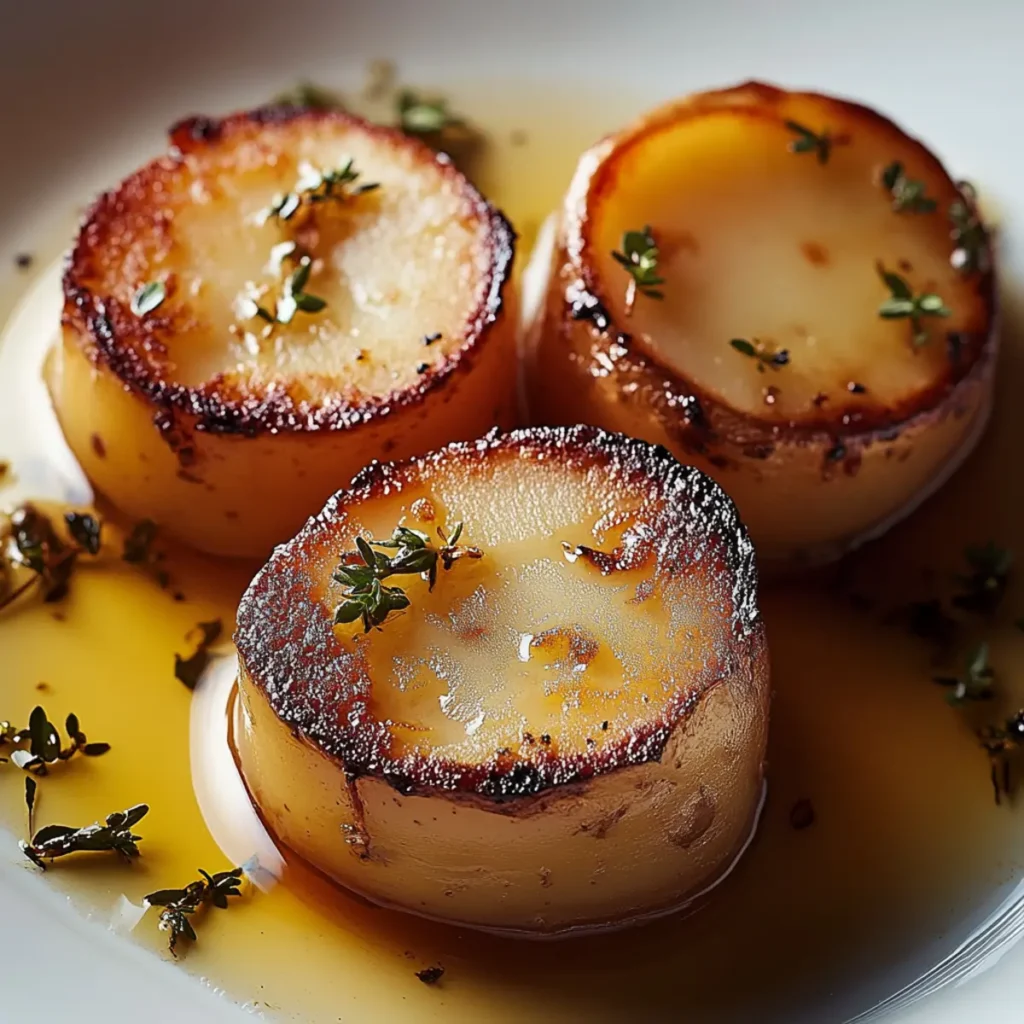 VALENTINE’S DAY Fondant Potatoes (Elegant Dinner Side)