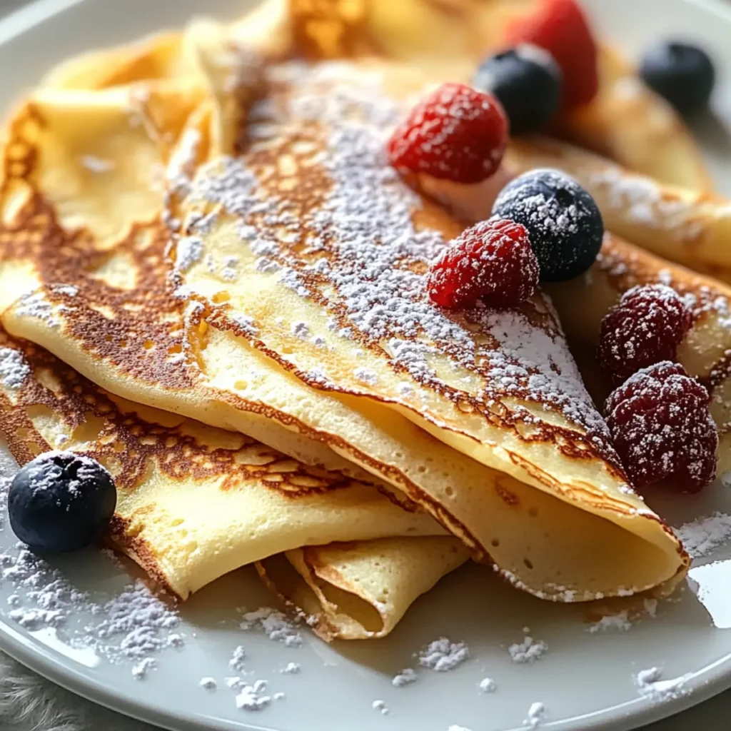 Homemade Crepes