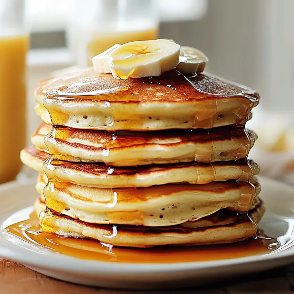 Fluffy Homemade Pancakes