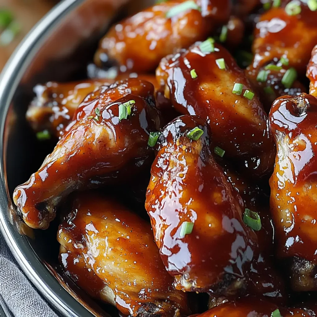 SUPER BOWL Sticky BBQ Chicken Wings (Ultimate Game Day Wings)