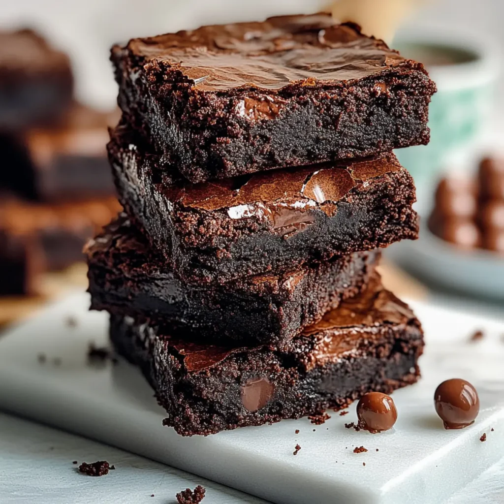 VALENTINE’S DAY Best Fudgy Homemade Brownies