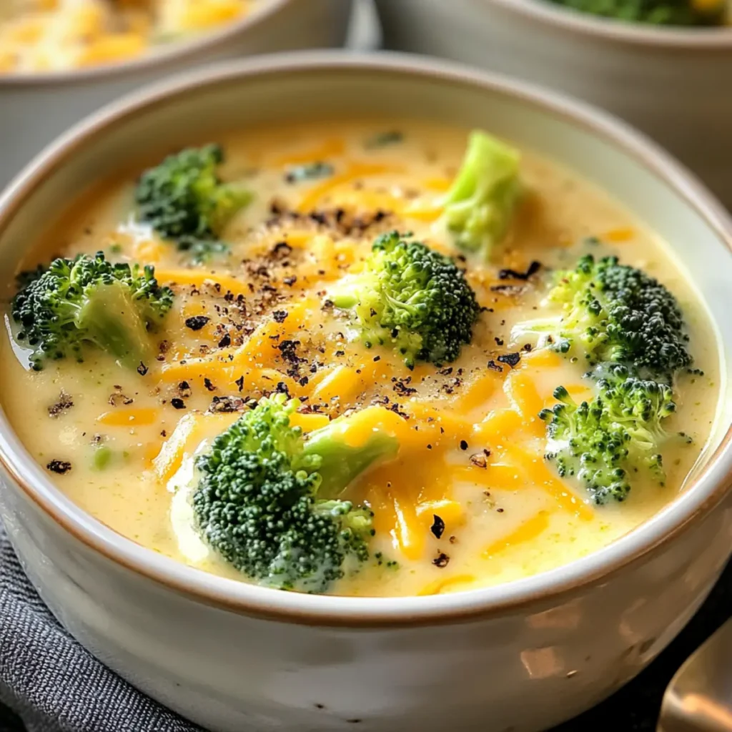 Broccoli Cheese Soup