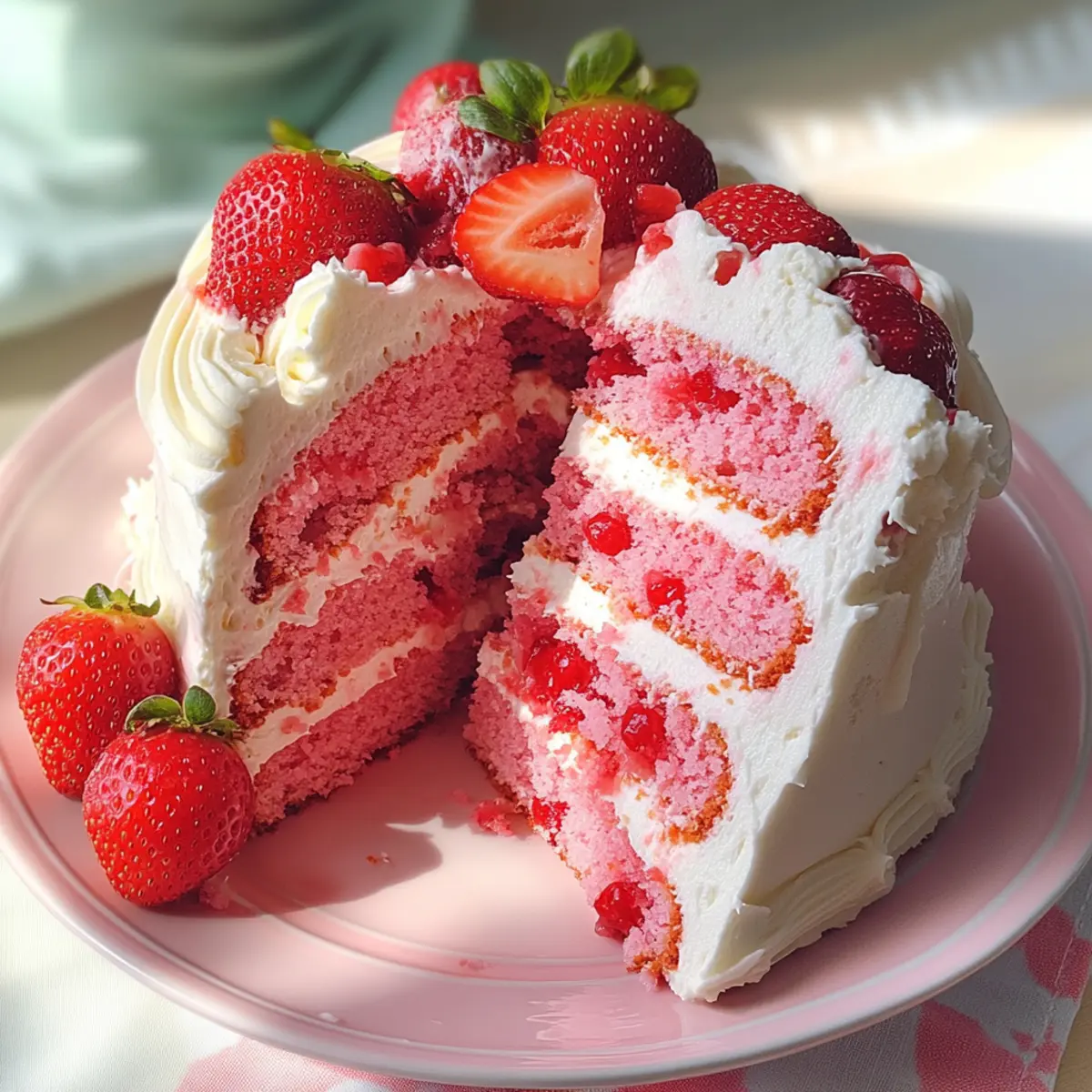 Mamaw Emily’s Strawberry Cake