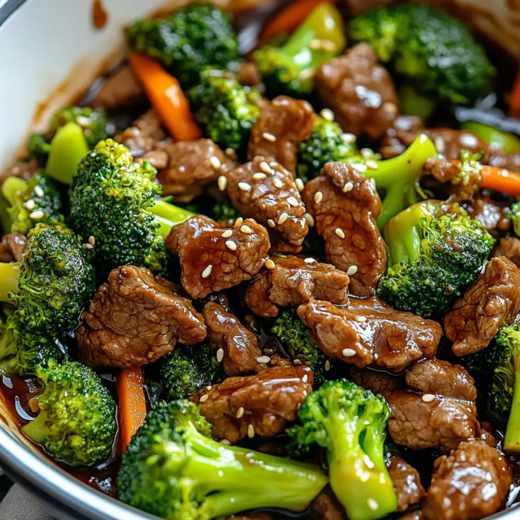Quick 15 Minute Beef and Broccoli Stir Fry