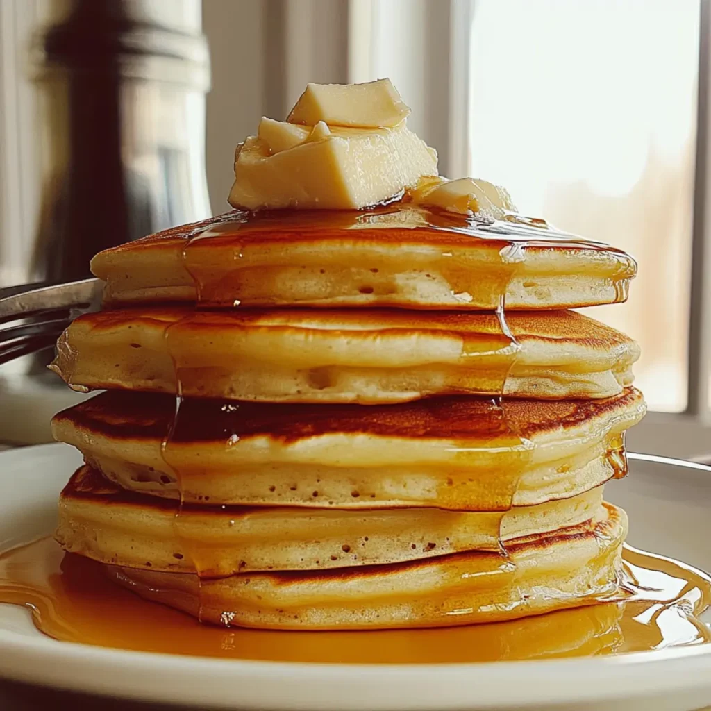 Fluffy Homemade Pancakes
