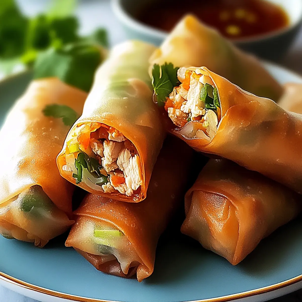 Chicken Spring Rolls Recipe