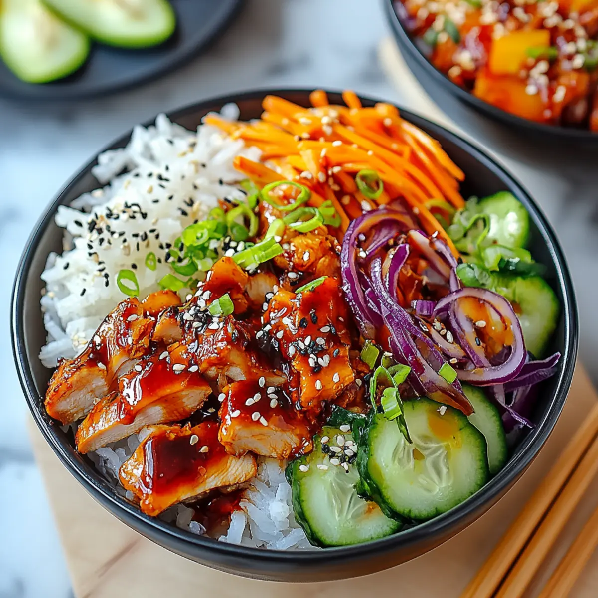 Korean Chicken Bowls