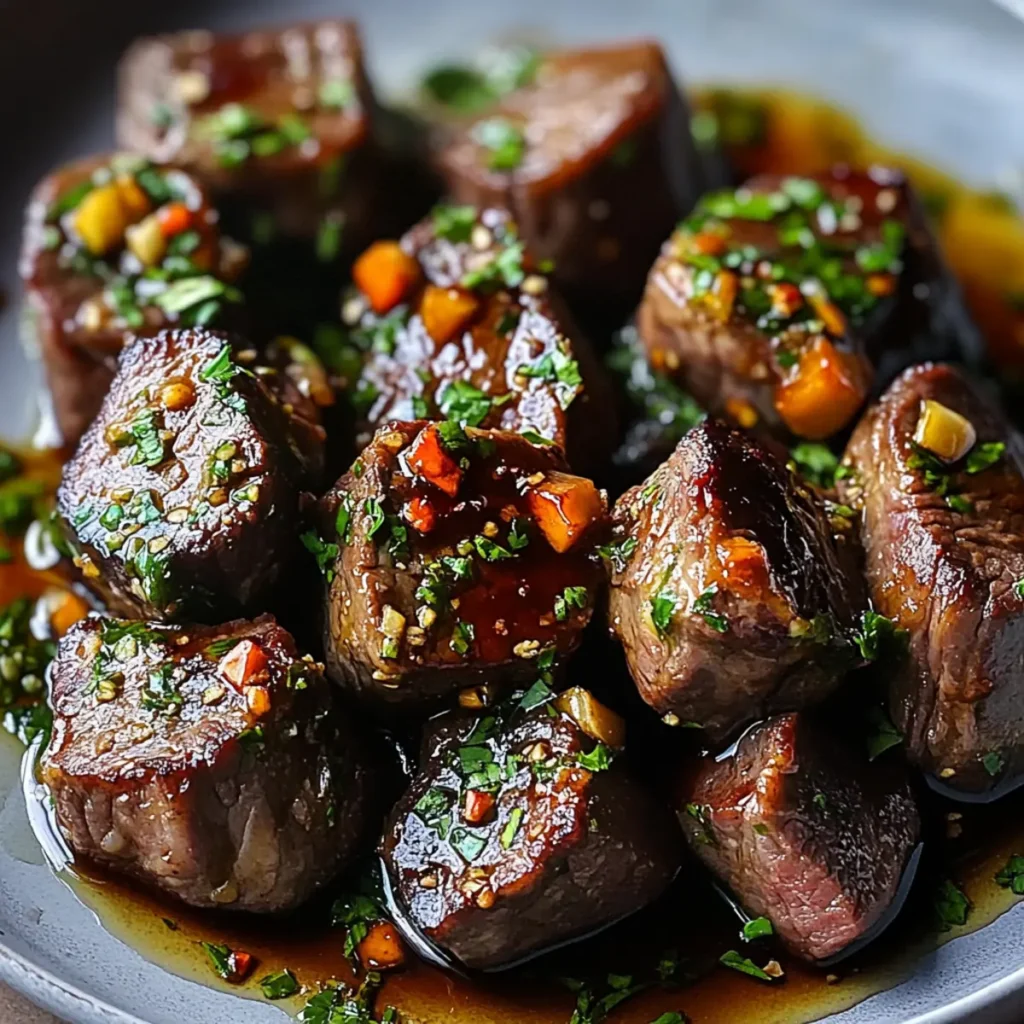 Garlic Butter Steak Bites