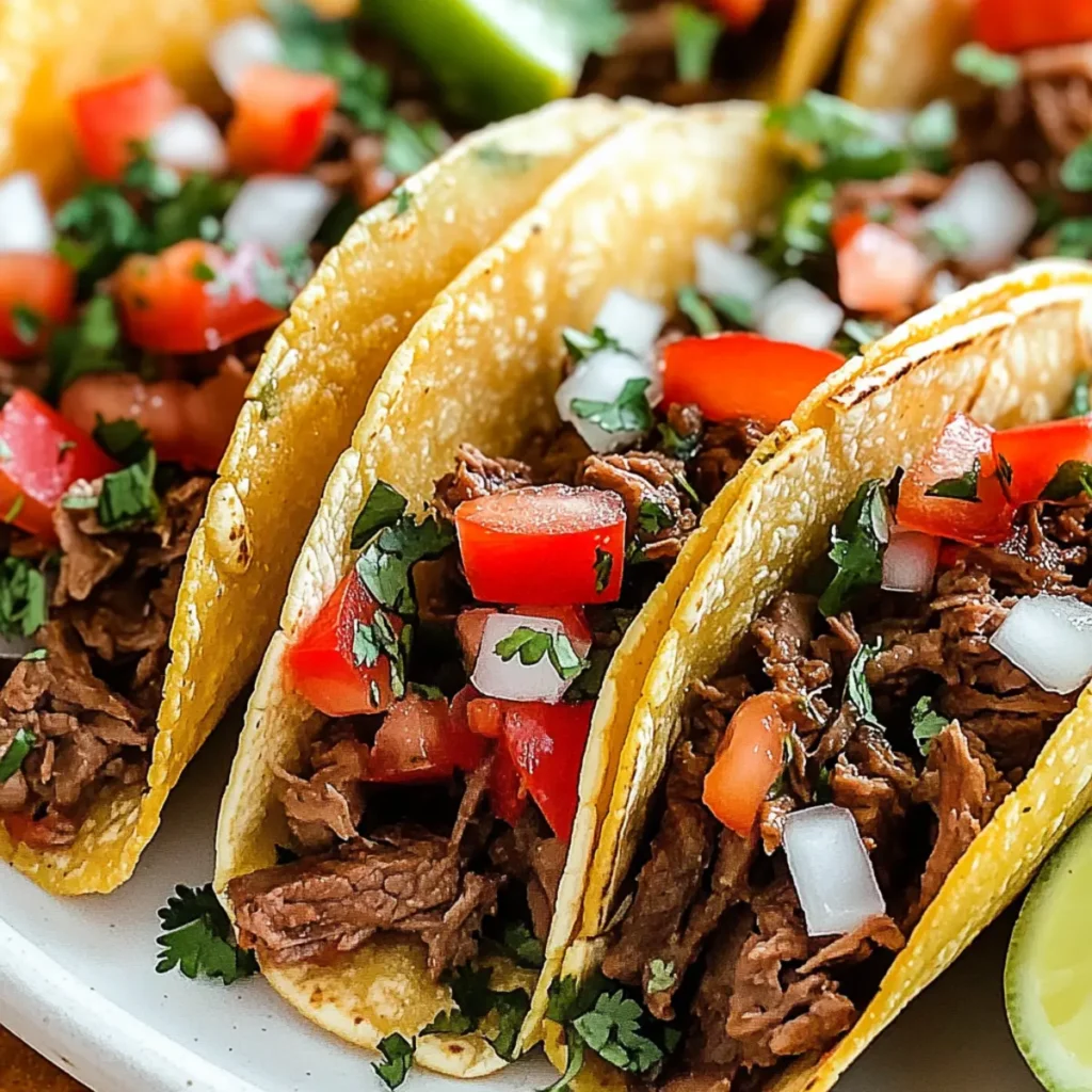 SUPER BOWL Beef Tacos