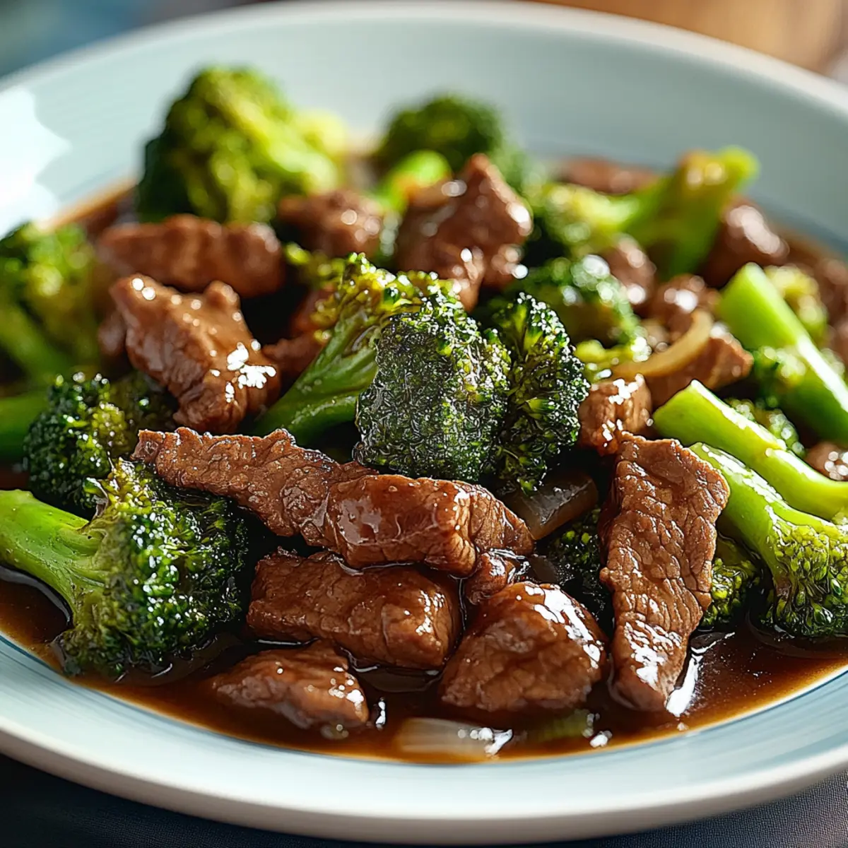 Chinese-American Beef and Broccoli With Oyster Sauce