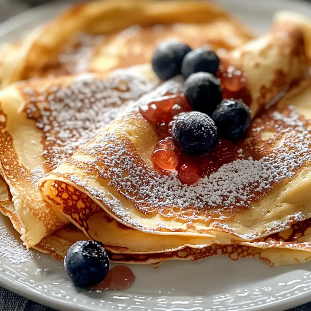 Homemade Crepes