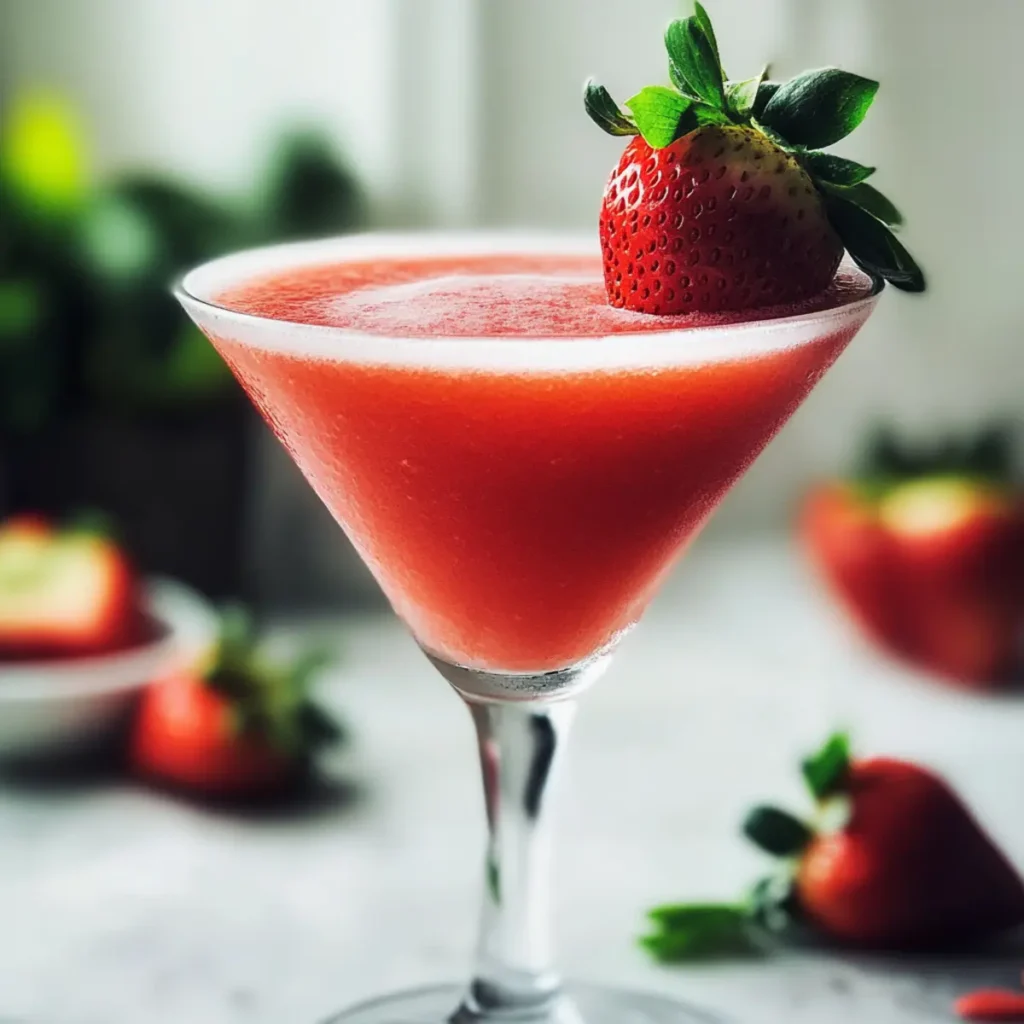 4-Ingredient Strawberry Daiquiri Recipe