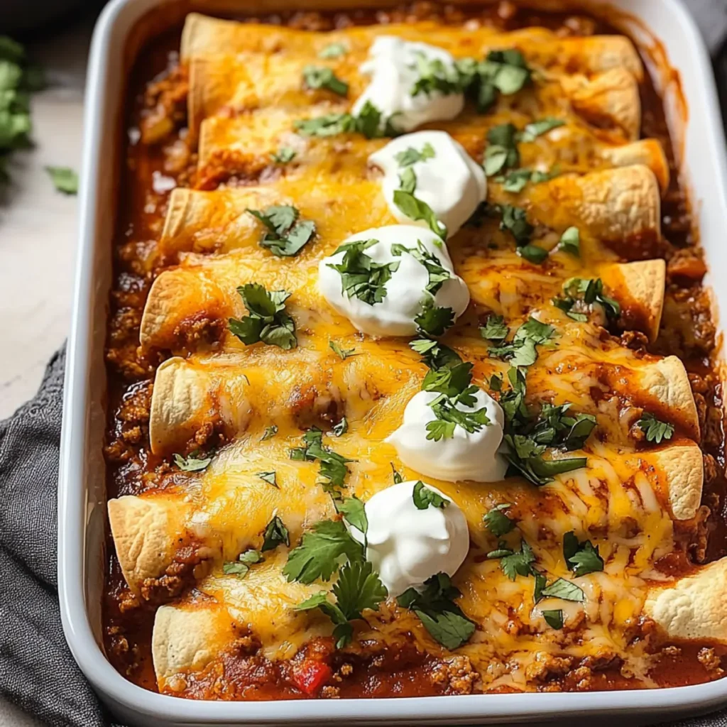 Beef Enchiladas