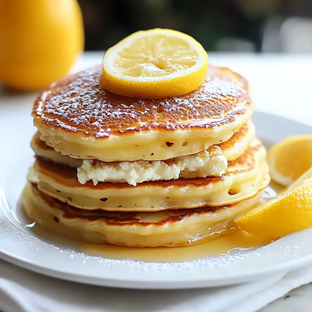 Lemon Ricotta Pancakes