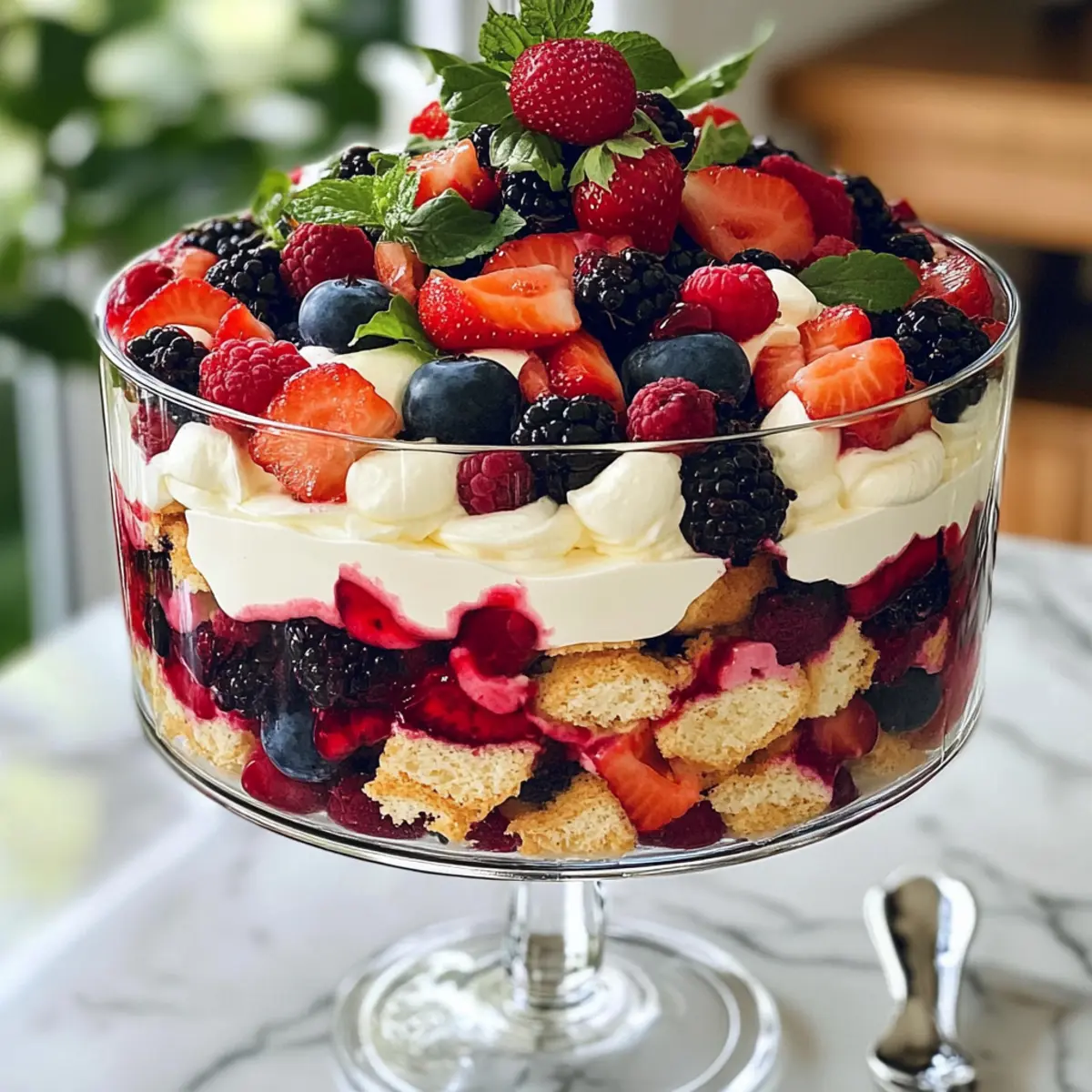 Summer Berry Trifle