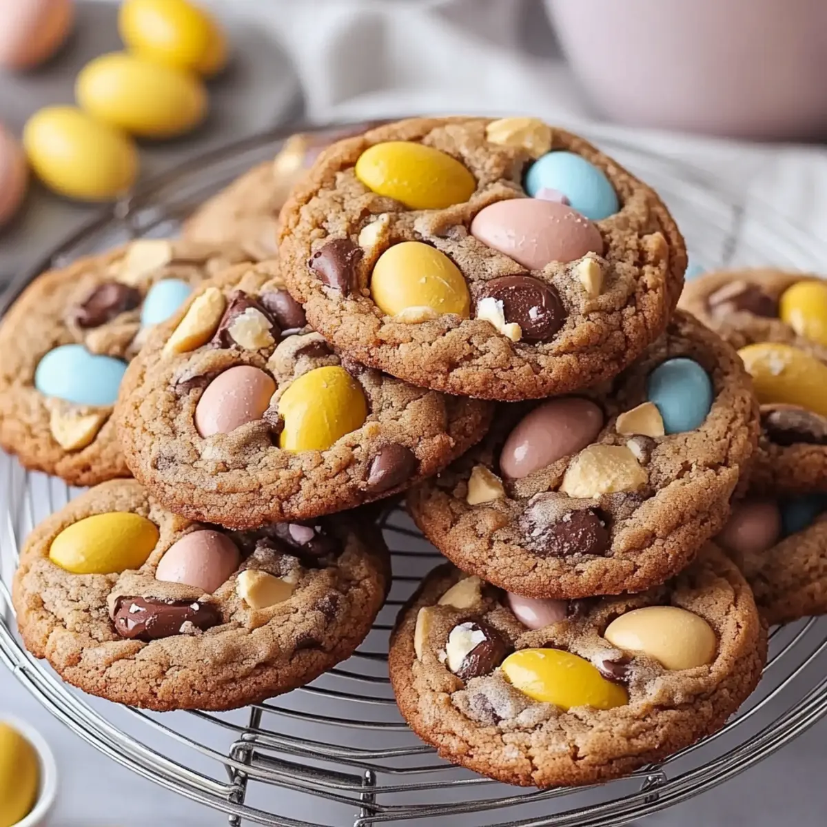 Cadbury Egg Cookies