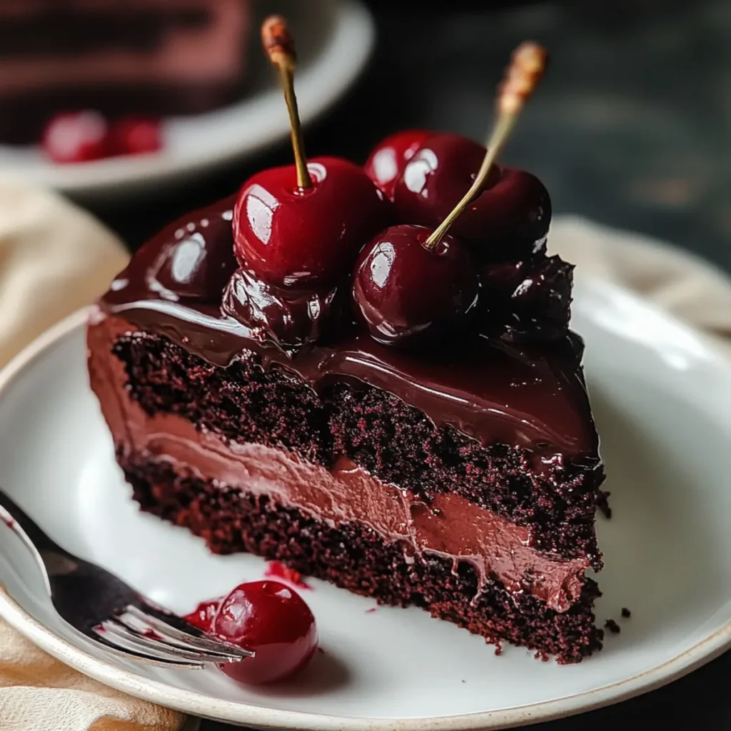 Chocolate Cherry Cake