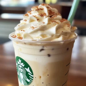 Vanilla Bean Frappuccino