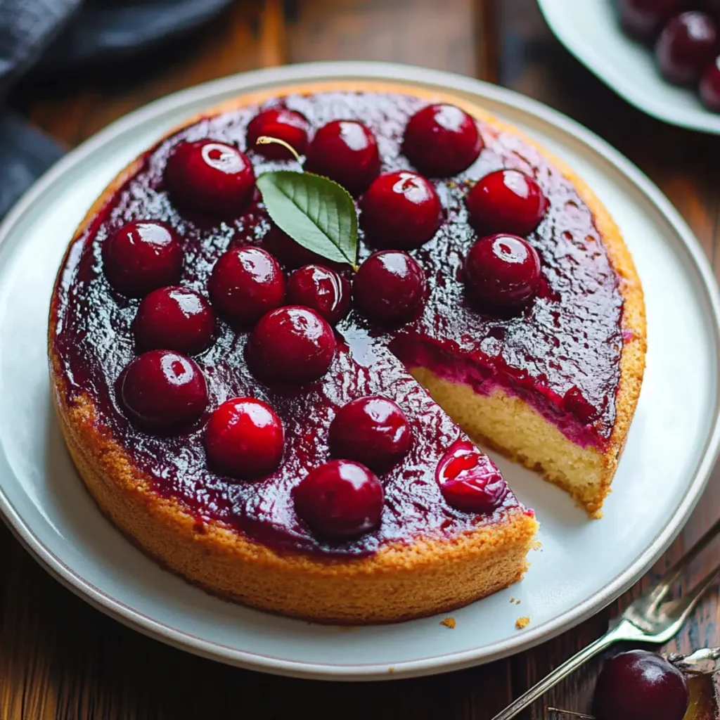 Summer Cake - Simple Cherry Cake