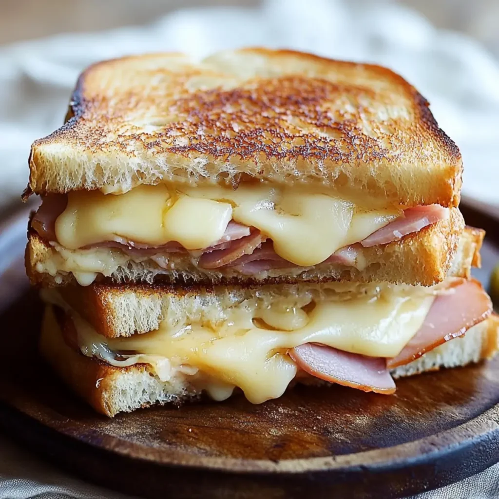 Hot Ham and Cheese Sandwiches