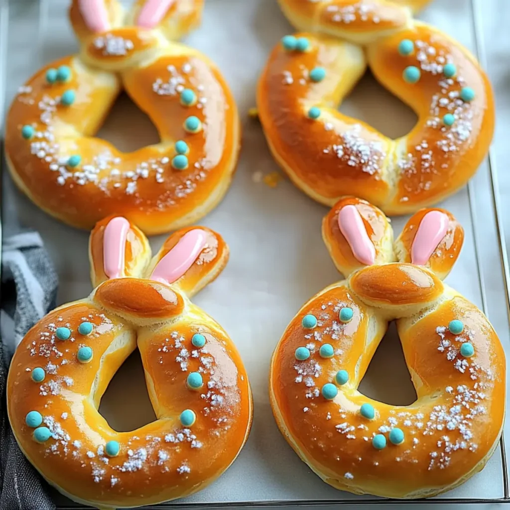 Easter Bunny Soft Pretzels