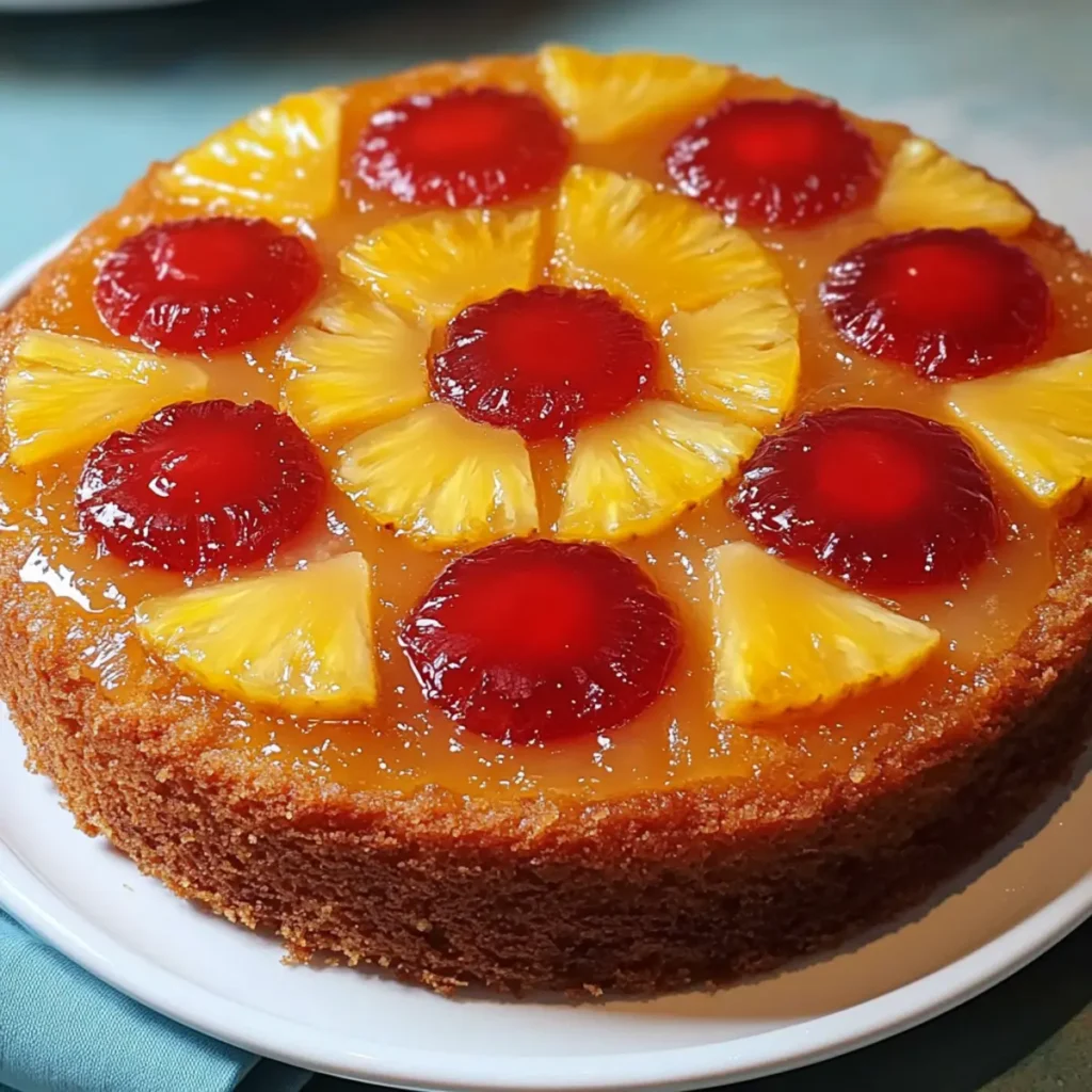Pineapple Upside Down Cake