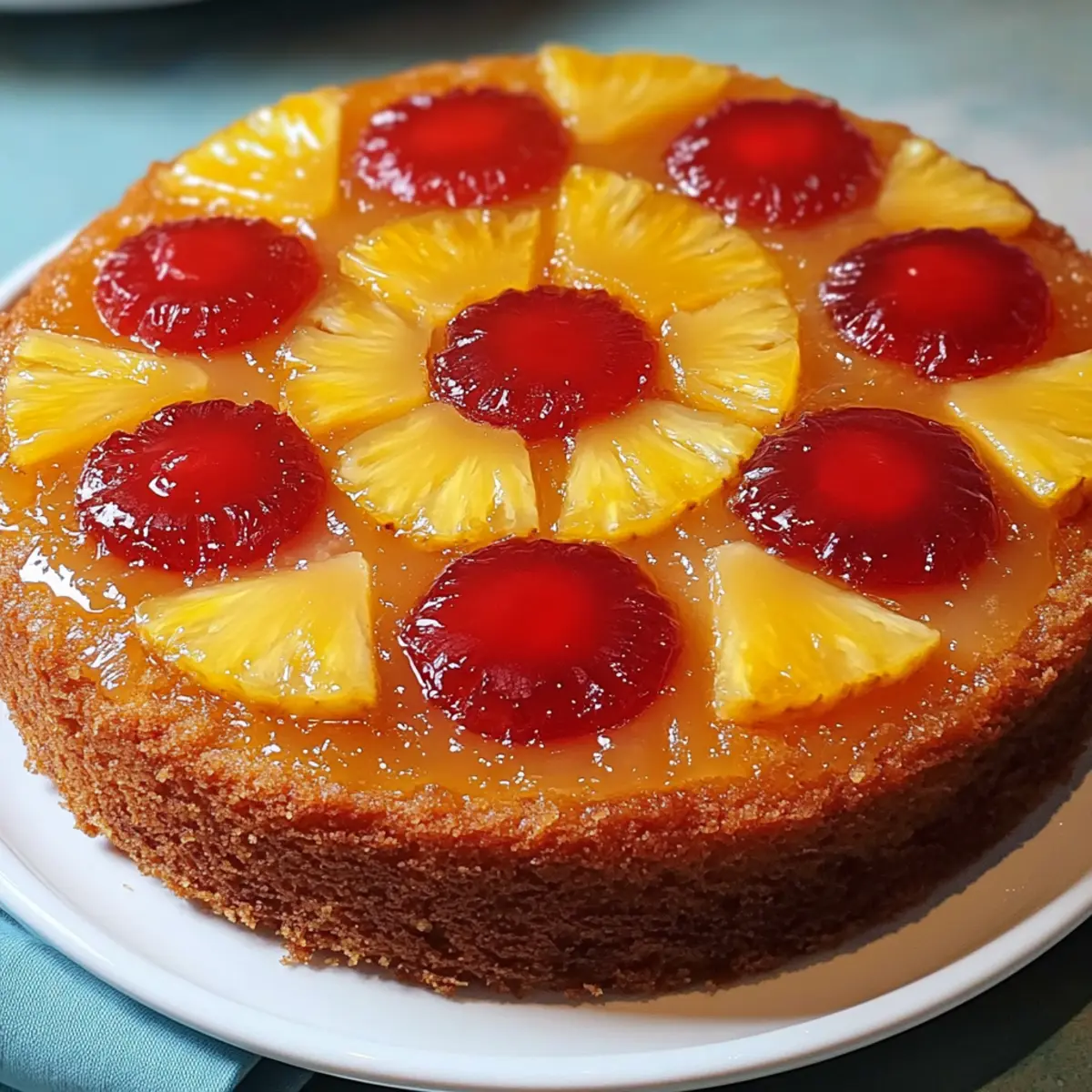 Pineapple Upside Down Cake