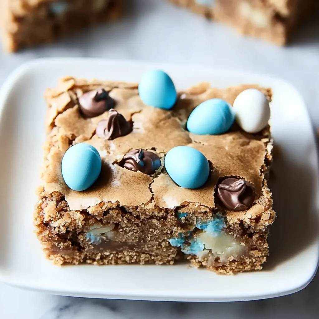 Robin Egg Blondies