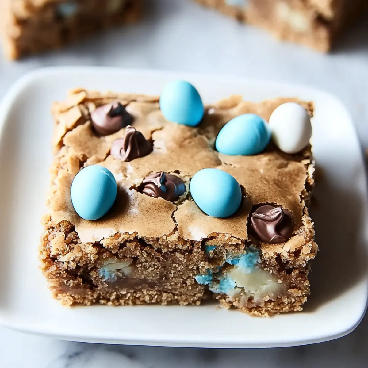 Robin Egg Blondies